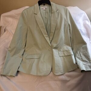 Women's Liz Claiborne Pastel Green Blazer Size 18